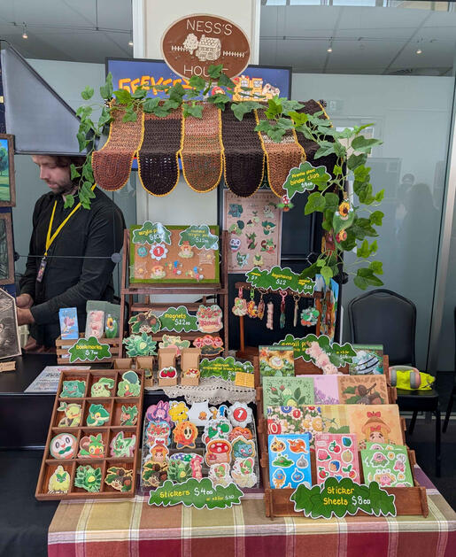 Adelaide Artcade Mini 2026 half table
