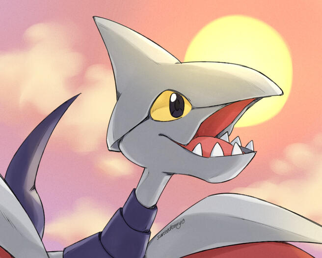 Skarmory [Pokemon] Older piece, posted under sunseedberry