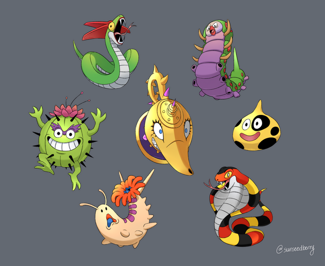 Oasis Monsters [DWM2] Older piece, posted under sunseedberry