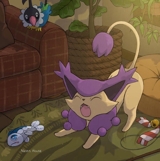 Cozy evening [Pokemon]