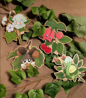 Wooden Magnets