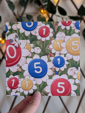 Pellet Posy Forest print